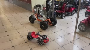 Складной электромобиль для детей - Eco Koleso Go Kart🏁 Отличный подарок ребенку на День Рождения🎁