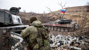 Бои в Запорожской области. Выживание против танков на открытой местности