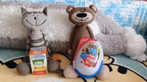 синий трактор, ,,живые,, игрушки котофеи и миша