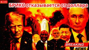 ПУТИН УДАРИЛ ПО ДОЛЛАРУ! БРИКС ОБЪЯВИЛ ЭКОНОМИЧЕСКУЮ НЕЗАВИСИМОСТЬ ШОК для Трампа