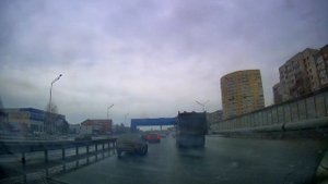 Движение на автомобиле по Тюмени до аграрного университета