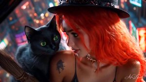 Вредная кошка (ai клип)