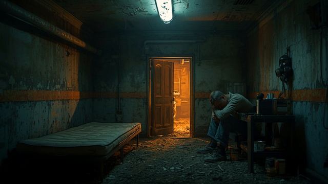 Nuclear Silence ☢️ 2 Hour Dark Ambient  Bunker Isolation & Flickering Light  Post Apocalyptic