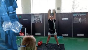 В поселке городского типа Крапивино прошли региональные соревнования по гиревому спорту