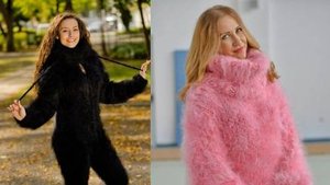 ✨ Красивые модели джемперов спицами из мохера - Вязание спицами