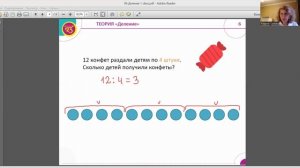 Деление, 1 класс