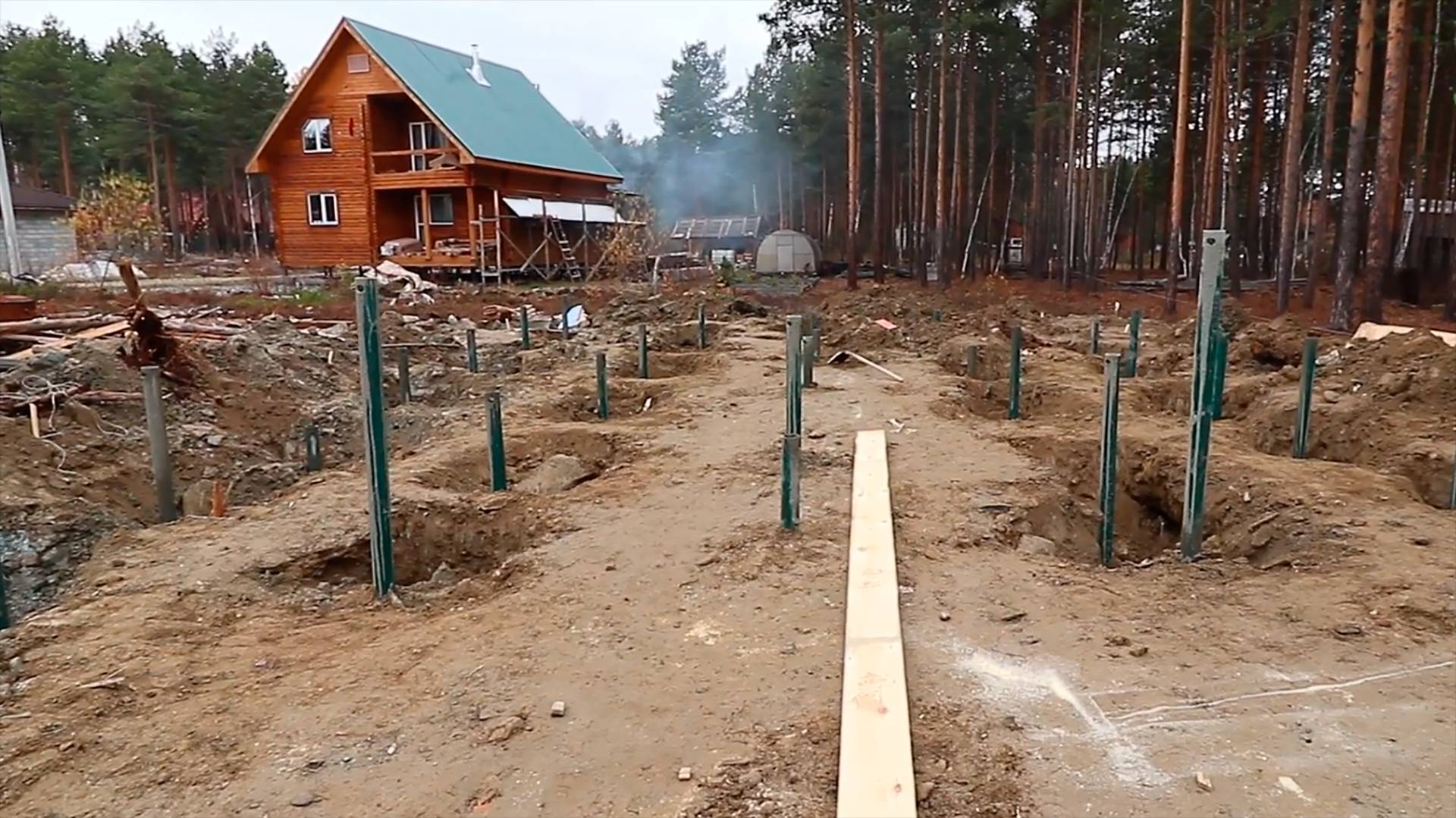 Строительство фундамента на торфяном грунте смотреть онлайн