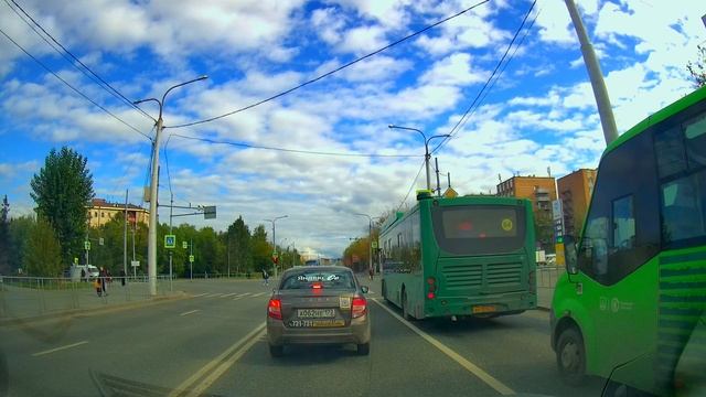 Поездка на автомобиле из Тюмени в посёлок Боровский