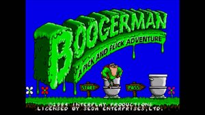 Козявочный супер герой Бугермен на Сега Мега Драйв 2 (стрим)