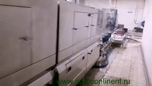 Мойка ящиков, с рольгангами и делением