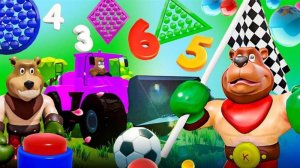 УЧИМ ФОРМЫ вместе с супергероем. Развивающий мультфильм для малышей! Геометрические фигуры