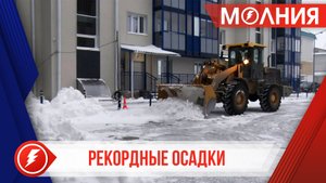 За три дня в Тарко-Сале вывезли 6 тысяч кубометров снега