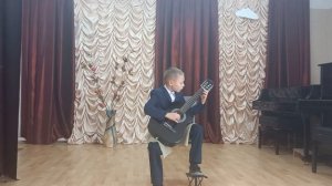 Ермаков Андрей 8 лет. Обработка М. Александровой  белорусская народная песня "Перепёлочка"