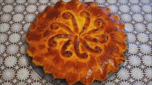 Пирог на КЕФИРЕ СДОБНЫЙ ДРОЖЖЕВОЙ пирог с ТЫКВОЙ пирог рецепт ВКУСНАЯ и КРАСИВАЯ выпечка