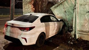 ДТП в Нижнем Новгороде "Не забор, объеду!"