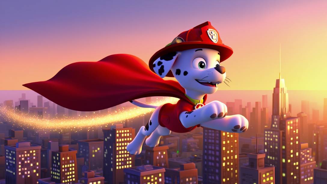 🔥🐶 Маршалл Спешит на Помощь! Веселая Песенка про "Щенячьего Патруля" для Детей!