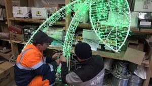 Как готовятся к Новому году в Пушкинском?