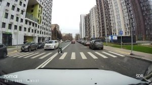 Новая Староалексеевская и проезд на Ярославскую 06.11.2025 4К