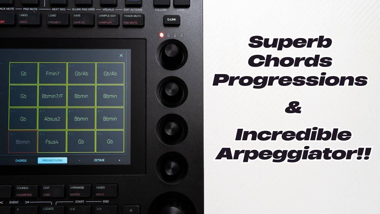 AKAI MPC Live III: Scales, Chord Progression Modes + Arpeggiator!