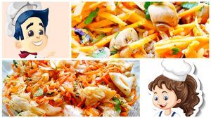 САЛАТ по-корейски (два рецепта)! Любителям остренького!