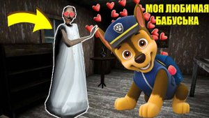 ГОНЩИК ИЗ ЩЕНЯЧИЙ ПАТРУЛЬ ВЛЮБИЛСЯ В БАБКУ ГРЕННИ В МАЙНКРАФТ