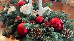 НОВОГОДНИЙ ДЕКОР.НОВОГОДНЯЯ КОМПОЗИЦИЯ. КАК СДЕЛАТЬ НОВОГОДНЮЮ КОМПОЗИЦИЮ СВОИМИ РУКАМИ