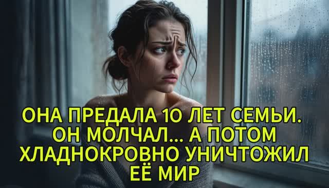 ОНА ПРЕДАЛА 10 ЛЕТ СЕМЬИ. ОН МОЛЧАЛ... А ПОТОМ ХЛАДНОКРОВНО УНИЧТОЖИЛ ЕЁ МИР смотреть онлайн