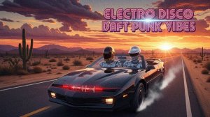 🌅 Digital Sunset Lights 💿 Chill Funk x Disco Vibes x Daft Punk Inspired!
