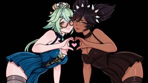 speedpaint Xinyan & Sucrose / скоростное рисование  Сахарозы и Синь Янь