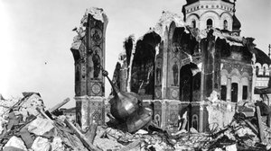 В Киево-Печерской лавре был взорван Успенский собор (1941)