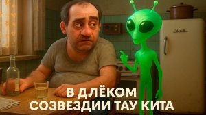 В далёком созвездии Тау Кита. (In the distant constellation Tau Ceti.) мультфильм по песне Высоцкого