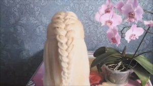 Прическа для вечеринки коса ирокез