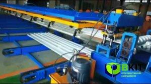 Профилирующий станок для производства профиля "ВОЛНА" из листового металла.
