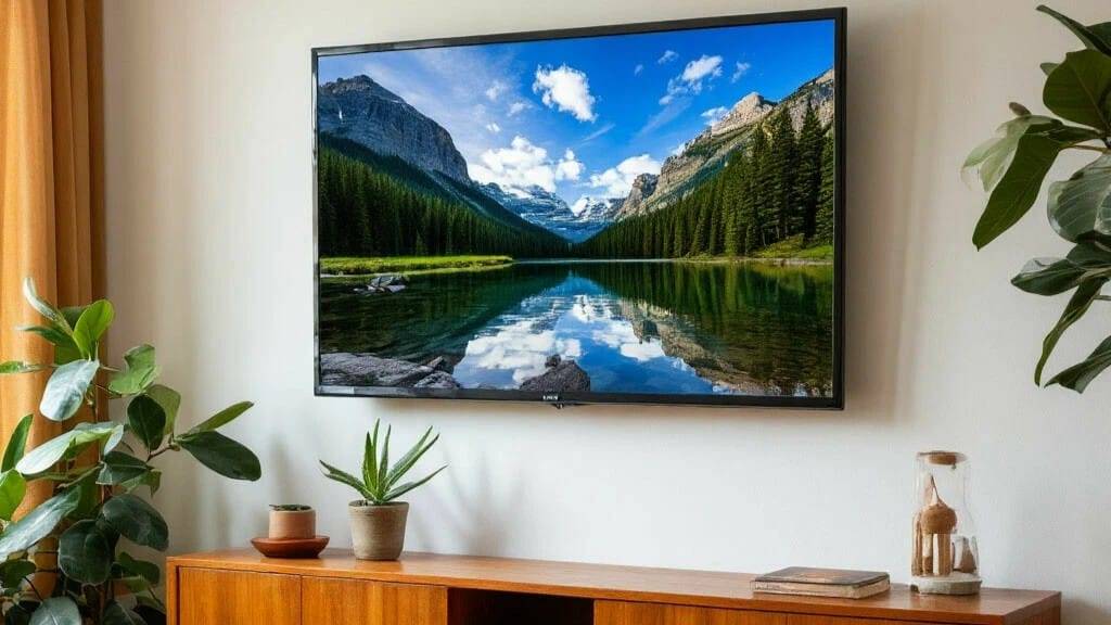 Как повесить телевизор на стену.