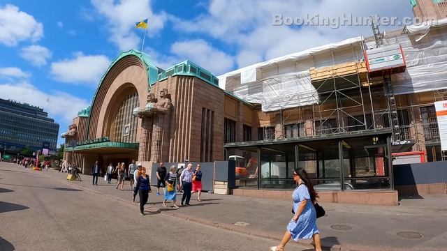 Пешеходная экскурсия по Хельсинки, Финляндия. смотреть онлайн