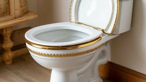 Собрать и установить сиденье унитаза с крышкой.