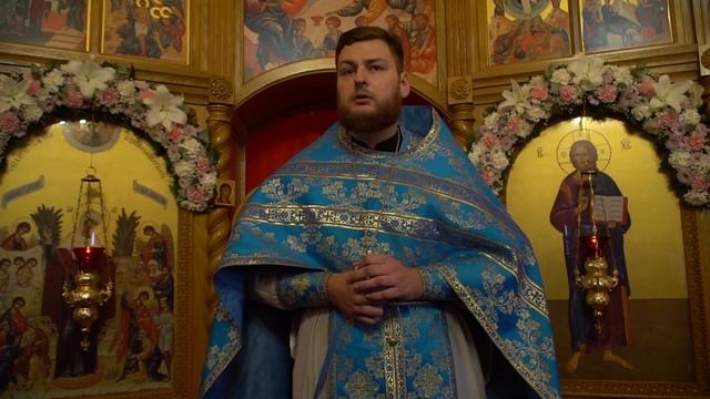 Проповедь иерея Дионисия Щербакова смотреть онлайн