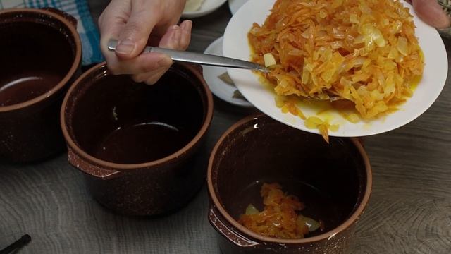 Перловая каша с мясом и овощами в горшочках. Вкусный рецепт перловой каши в духовке! смотреть онлайн