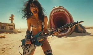 Тremors of the Earth Attack of the Graboids - Dramatic Rock Music Epic AI Trailer