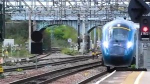 проезжающие поезда Англии ч.9