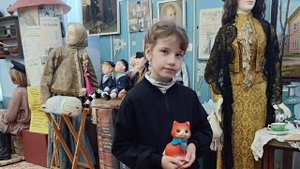 Кот Василий в детском музее