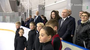 «Красавцы!» — Путин не сдержал эмоций на тренировке фигуристов в Самаре