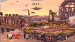 SUPER SMASH REX - Zeraora vs Mythra vs Ridley vs Big Boss