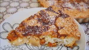 РЕЦЕПТ пирога с КАРАМЕЛИЗИРОВАННЫМИ грушами ПИРОГ простой рецепт