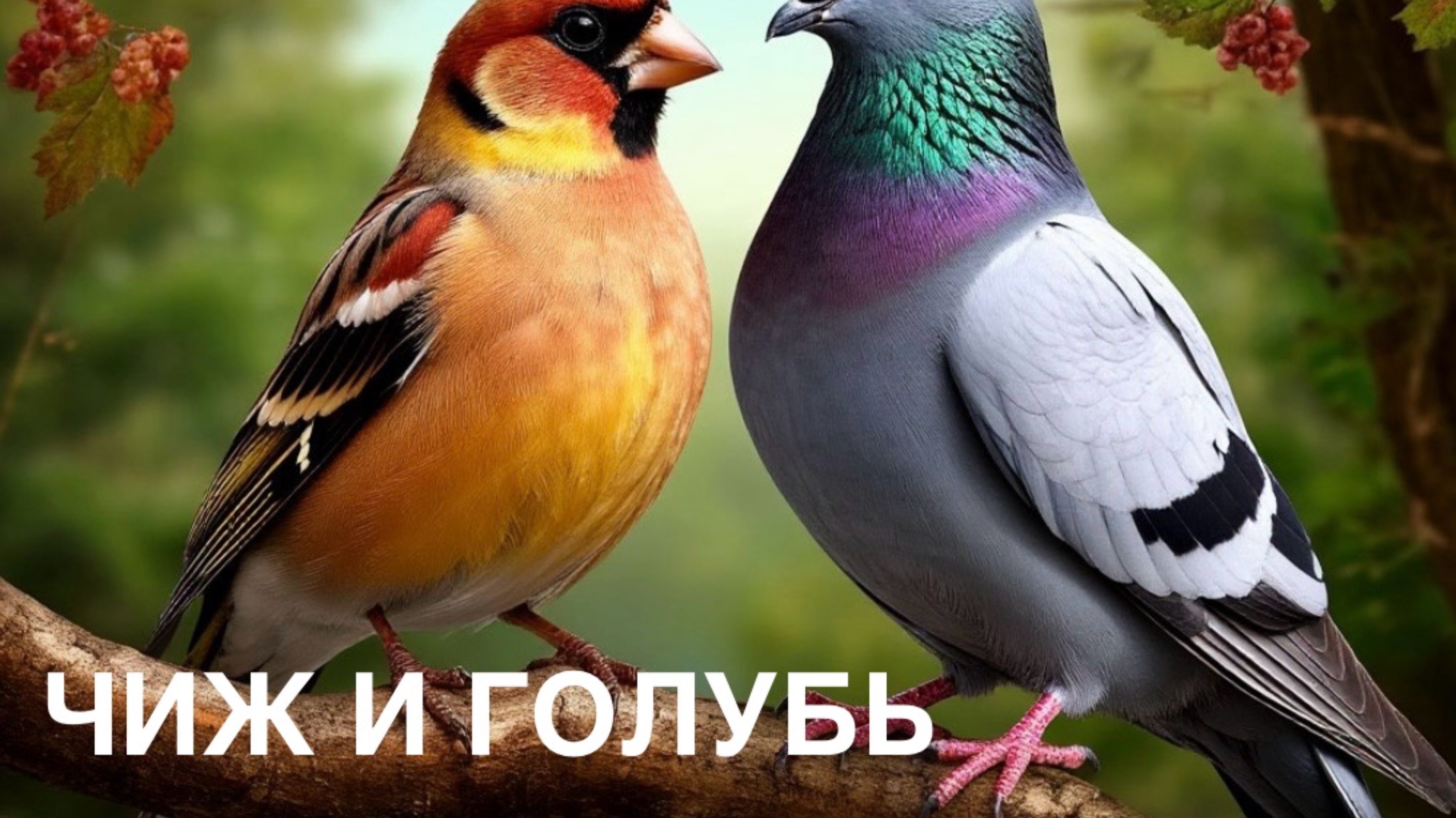 Басня «ЧИЖ И ГОЛУБЬ». смотреть онлайн