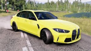 Автокатастрофы на высокой скорости #266 - BeamNG Drive