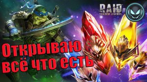 🔥 Леонардо гарант, взрываю все осколки ради него! Х15-20-25 | Gray plays | Raid SL