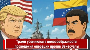 Трамп усомнился в целесообразности проведения операции против Венесуэлы