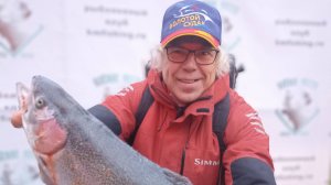 Поимки крупной форели на спорт зоне в Клёвом месте лосиный остров