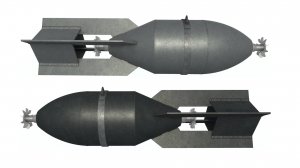 3D модель. Авиабомба ФАБ-100 (100 кг) СССР.